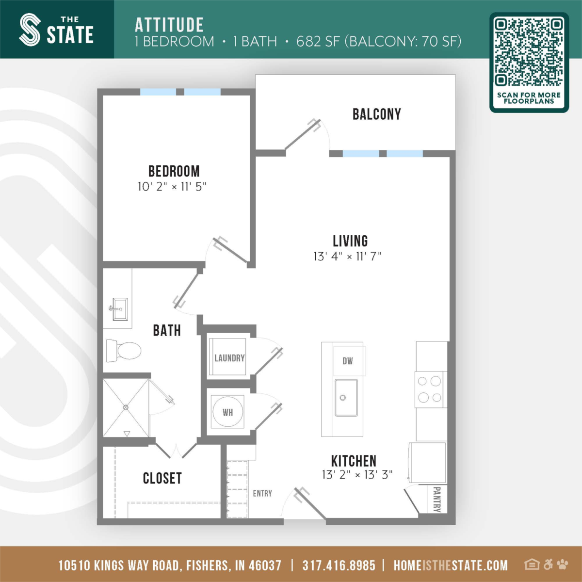 Attitude floor plan