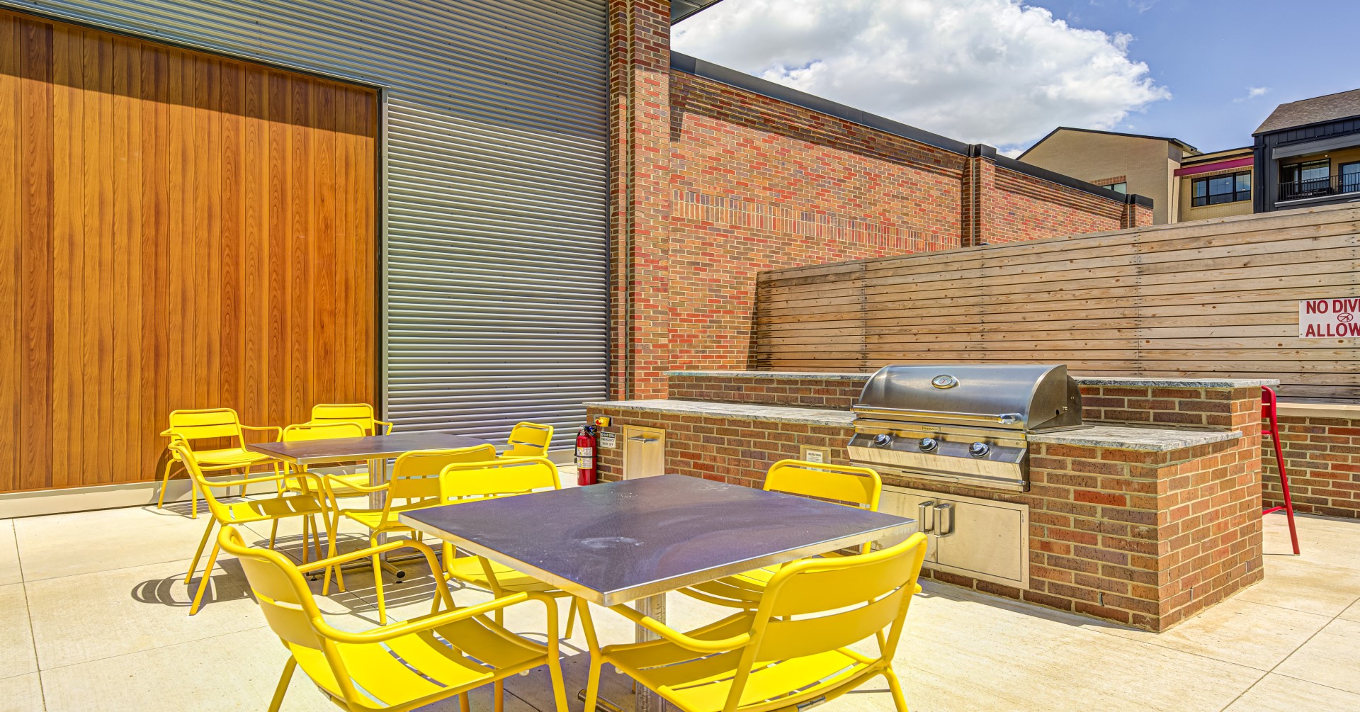 State at Fishers Grill Area